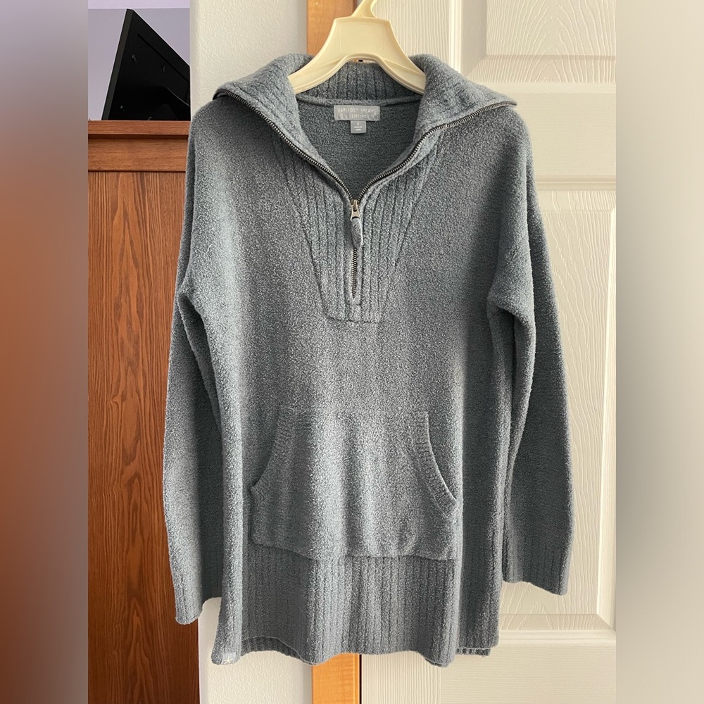 Barefoot Dreams Quarter zip pullover
